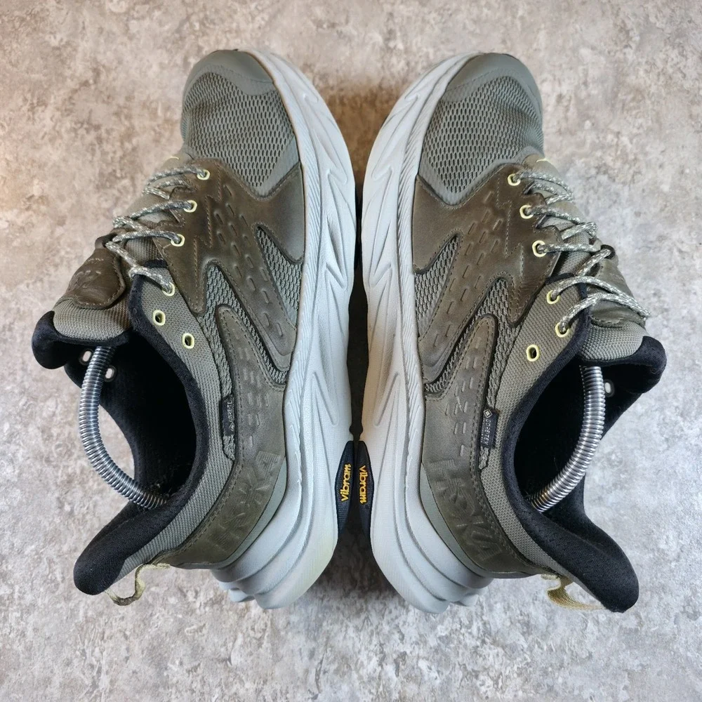 Size 12 Hoka One One Anacapa 2 GORE-TEX Low Olive Haze Hiking Shoes Boots GTX